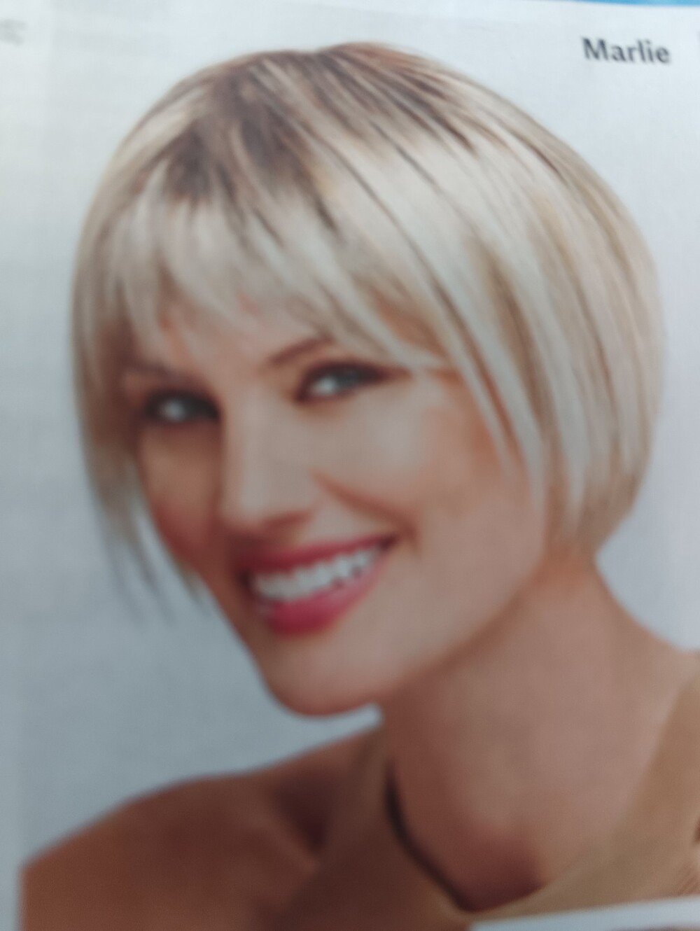 Paula Young Silver Grey Short Bob Wig - Style